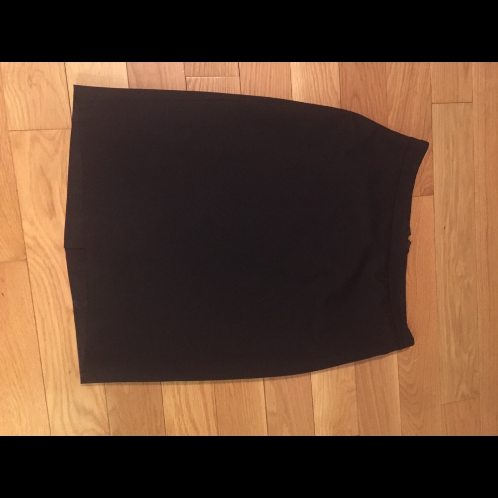 J. Crew black pencil skirt